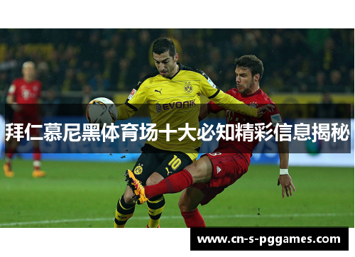 拜仁慕尼黑体育场十大必知精彩信息揭秘
